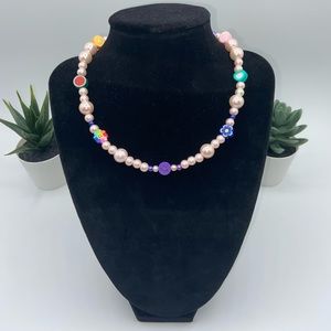 Handmade 90’s Y2K Inspired Beaded Necklace